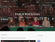 Tablet Screenshot of pabloboullosa.net